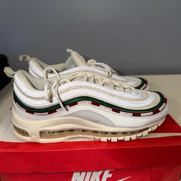Nike Air Max 97 Cream and Black Sneakers - Picture 14 of 14